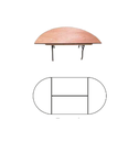 Table ovale 