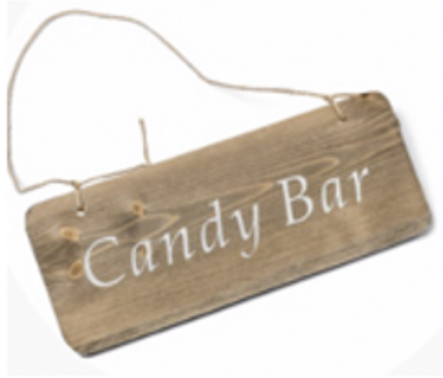 Pancarte Candy Bar
