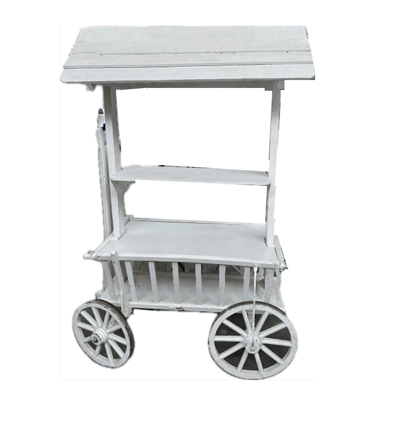Chariot Candy bar blanc