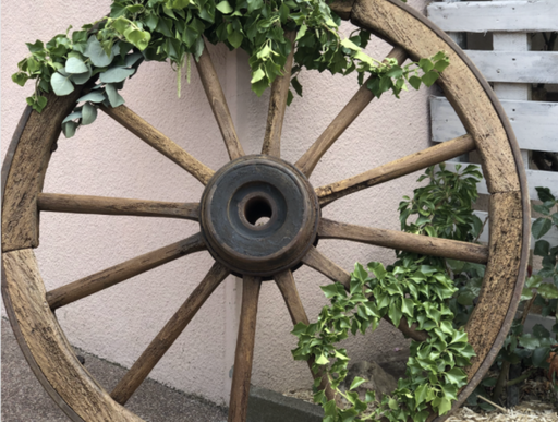 Roue de charrette