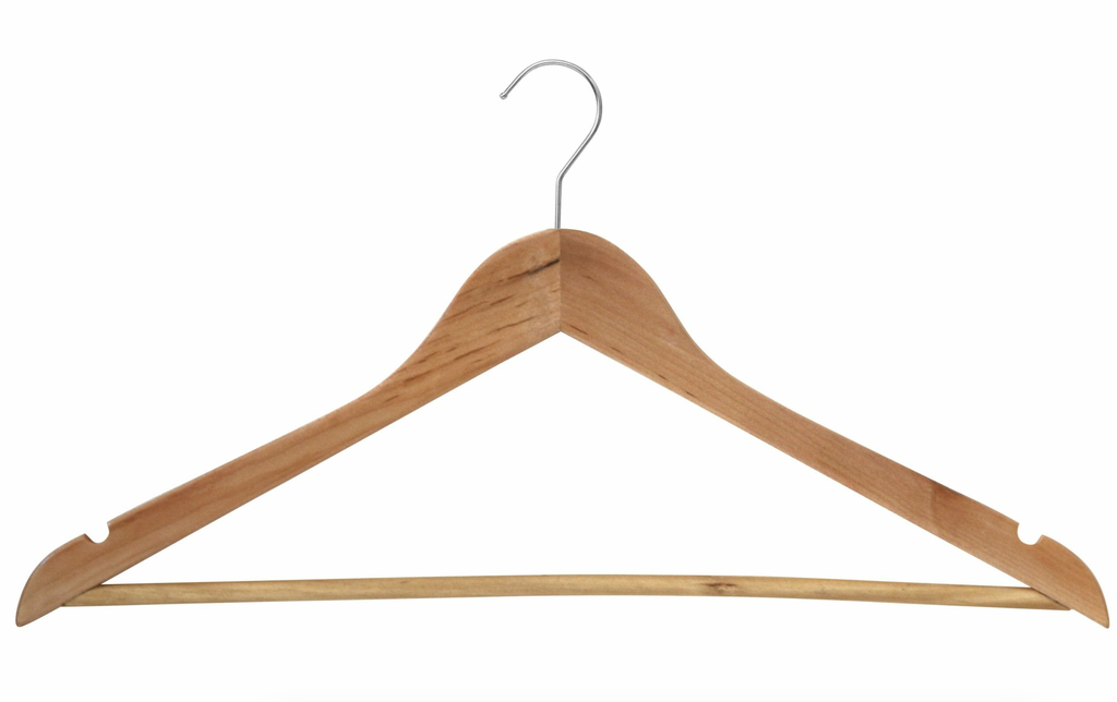 Cintres bois (lot de 25)