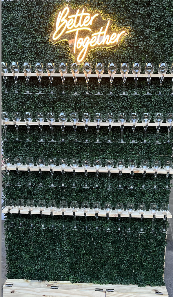 Mur champagne végétal (Prix HT)