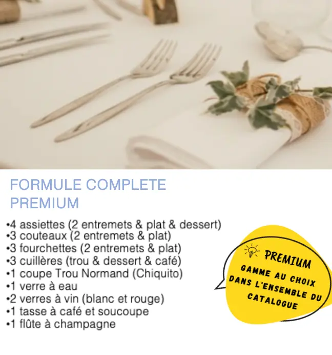 Formule complète PREMIUM (Prix HT)