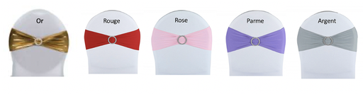 Bandeau en lycra avec broche