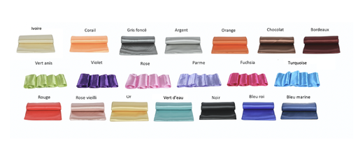 Chemin de table satin 