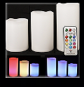 [DA3003] Bougies Led lot de 6