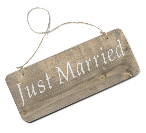 [MP2002] Pancarte Just Married