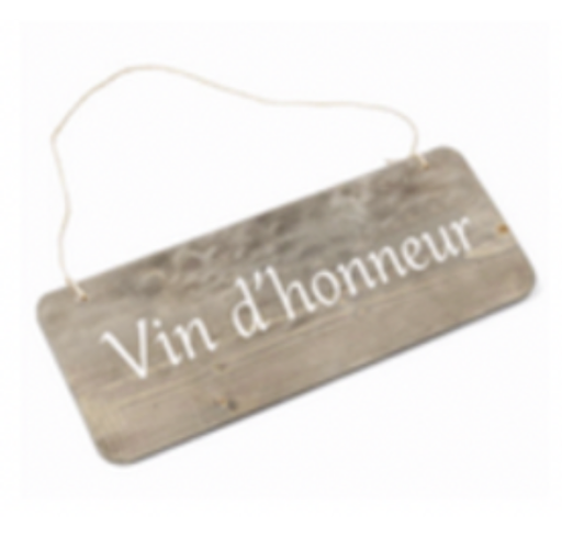 [MP2003] Pancarte Vin d'honneur