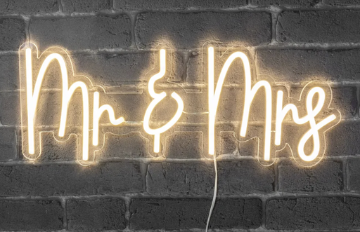 [MP3001] MR. & MRS. Lampe néon