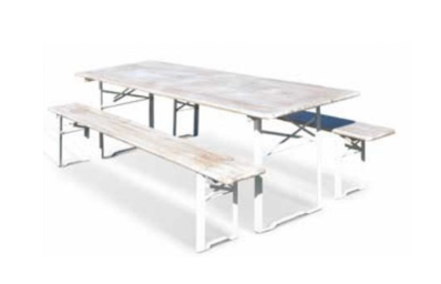 [MT4009] Ensemble brasserie blanc vieilli (Prix HT)