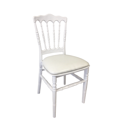 [MC1003] Chaise Napoléon blanche (Prix HT)
