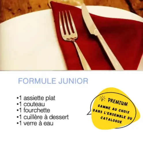 [FV1014] Formule junior PREMIUM (Prix HT)