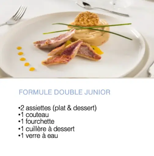 [FV1015] Formule double junior (Prix HT)