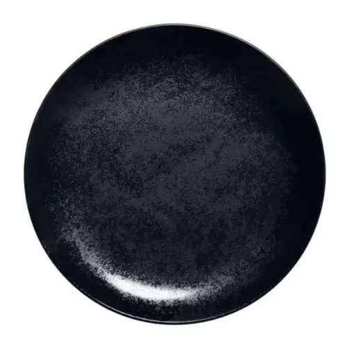 [VA2040] Assiette Karbon noire 26 cm